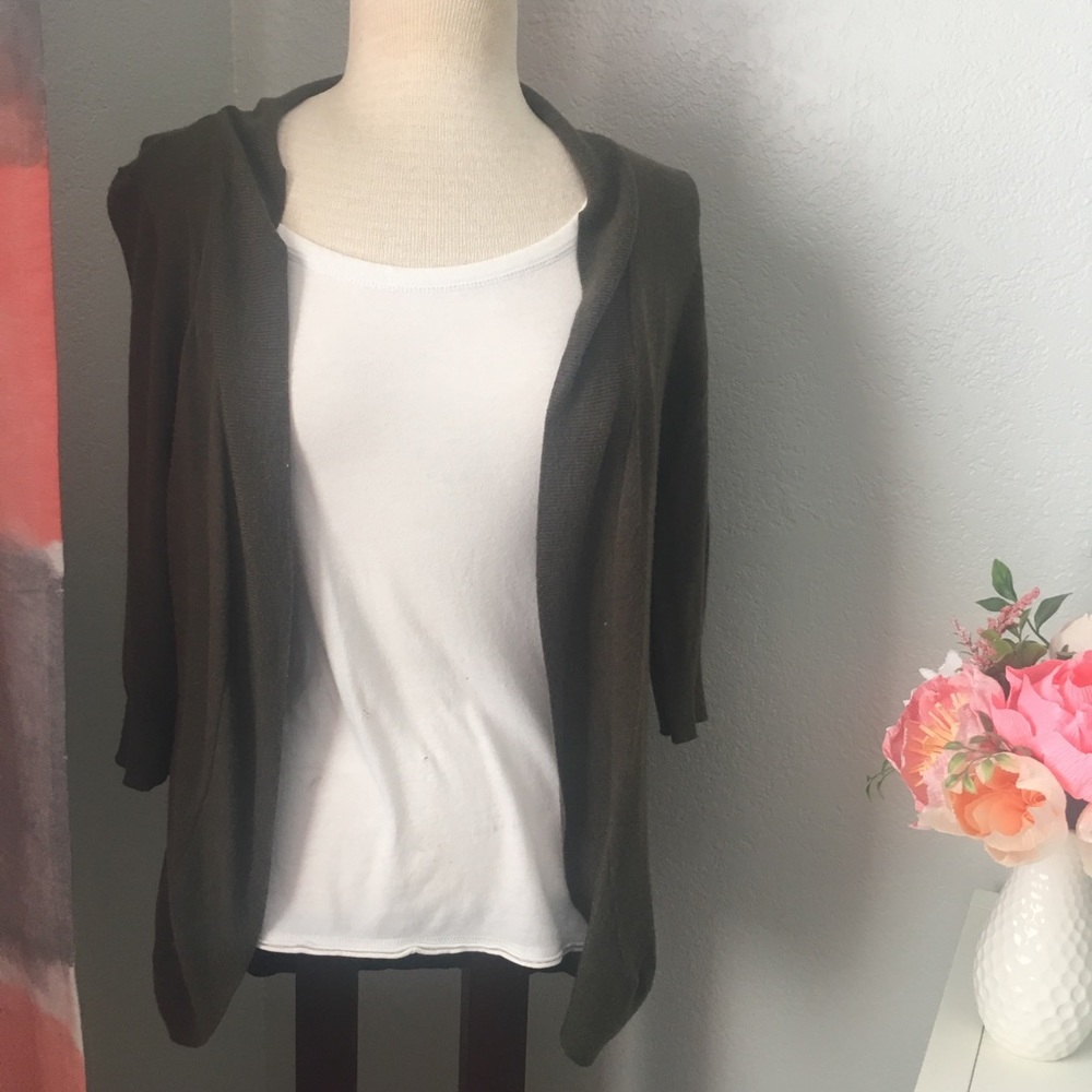 Target olive green cardigan